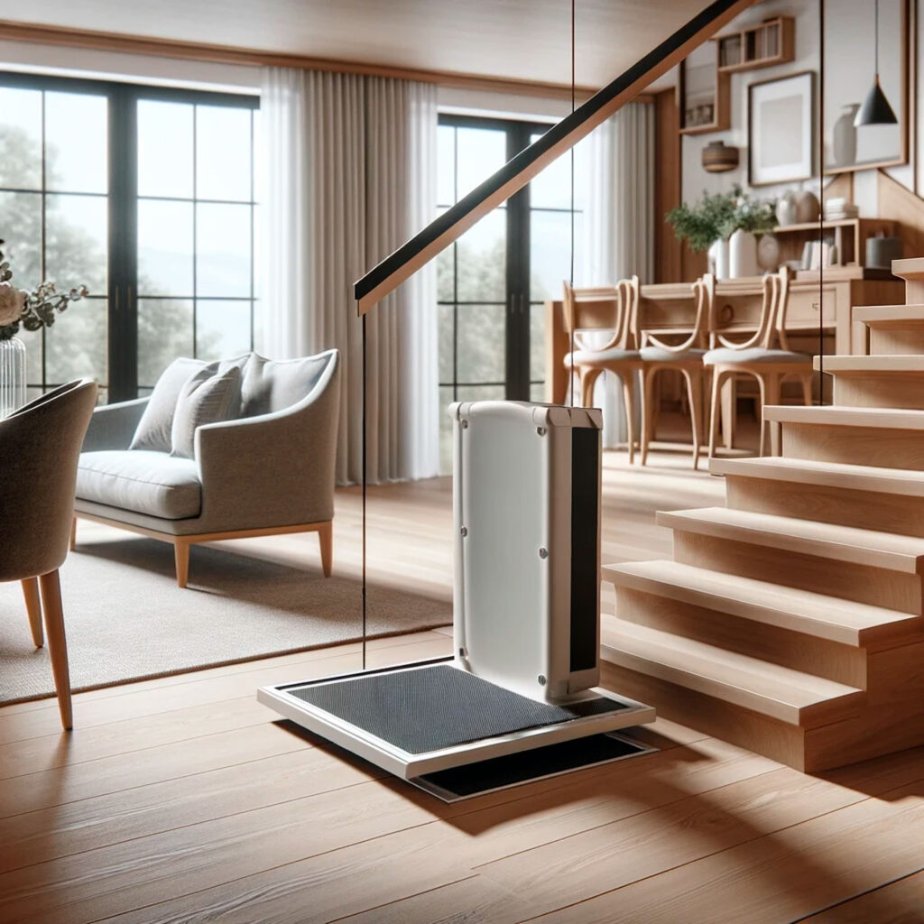 plataforma salvaescaleras pequeña