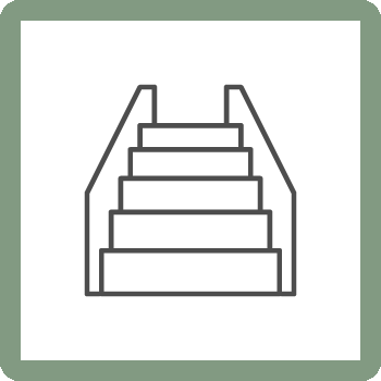 escadas retas