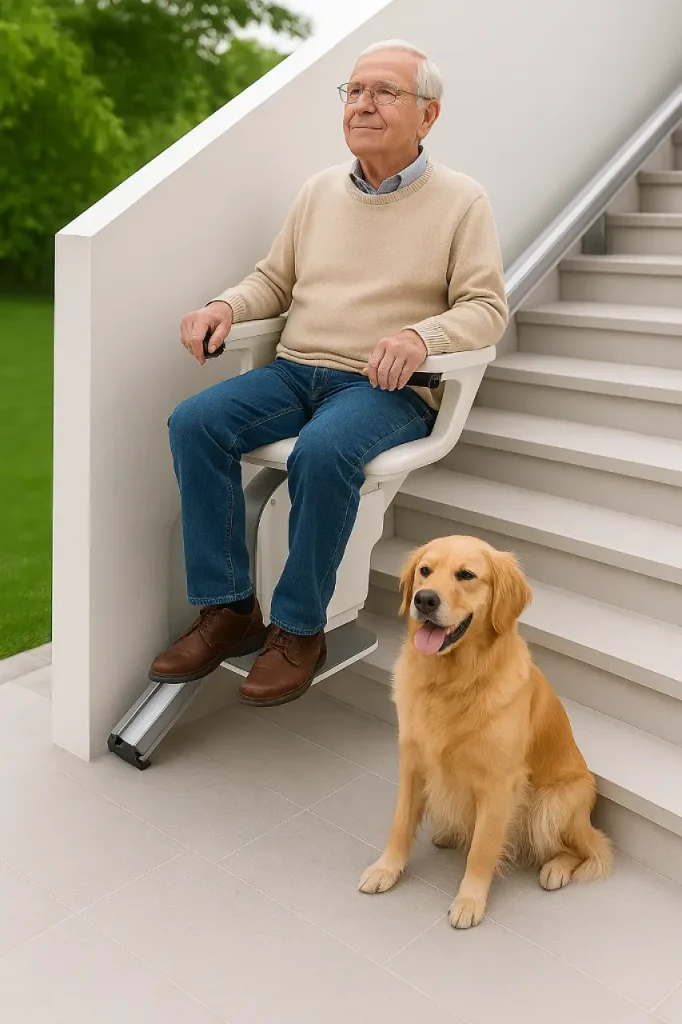 Sube escaleras eléctrico