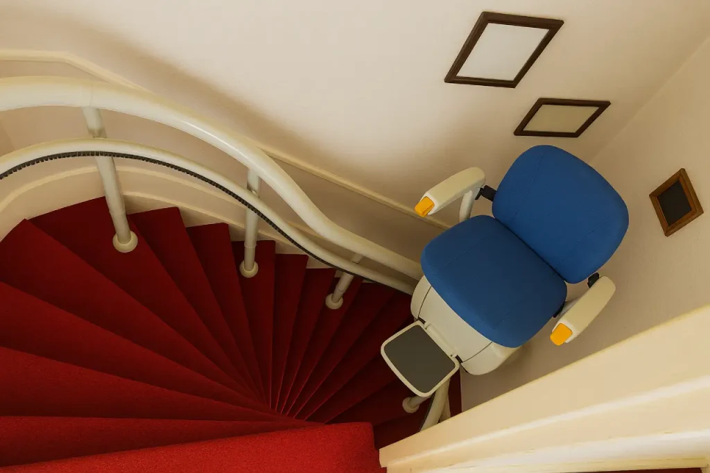 Sillas Salvaescaleras para escaleras estrechas