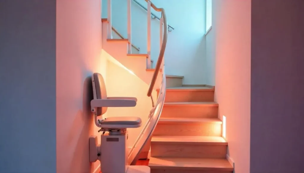 Sillas salvaescaleras para escaleras estrechas