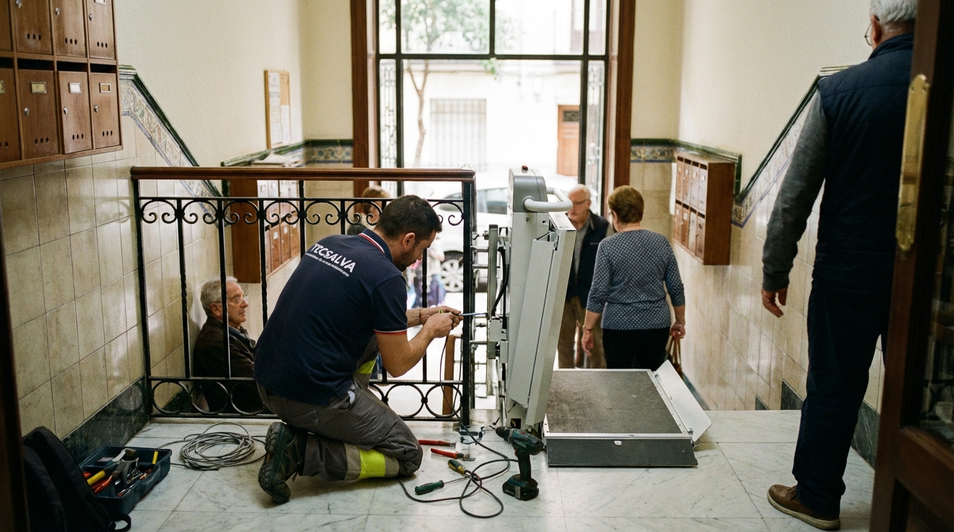 Subvenciones Salvaescaleras 2026 | Instalación Salvaescaleras