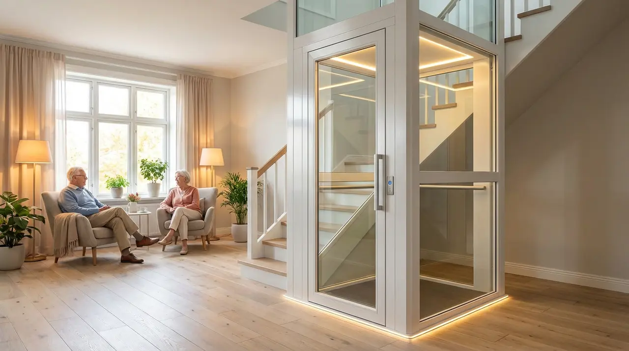 montacargas para vivienda unifamiliar