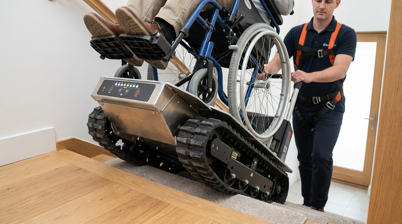 Oruga salvaescaleras - Dispositivo portátil