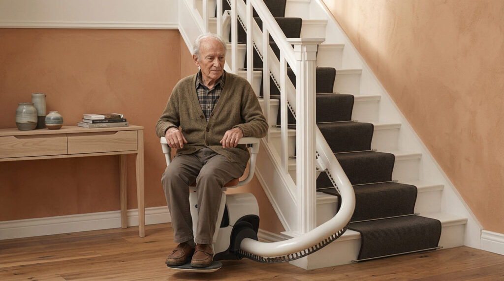 Silla que sube escaleras Curva