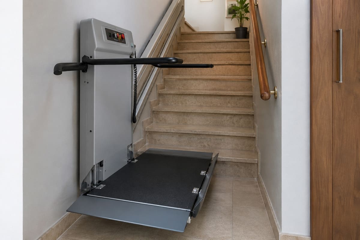 Plataforma Salvaescaleras Estrecha