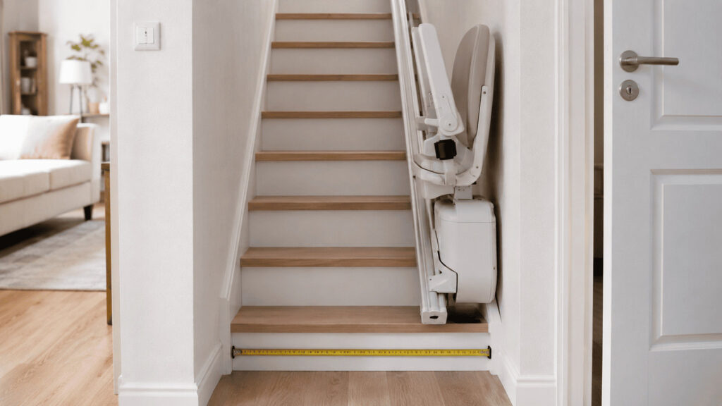 Silla elevadora para escalera estrecha